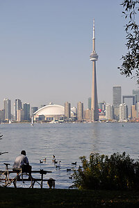 Toronto - view from the island