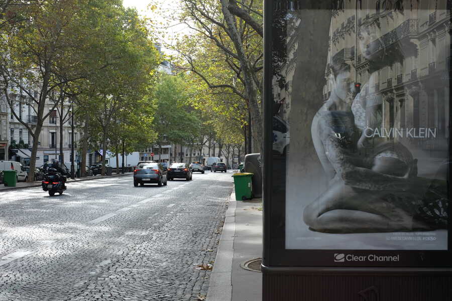 Avenue Marceau, Paris in October - 2019